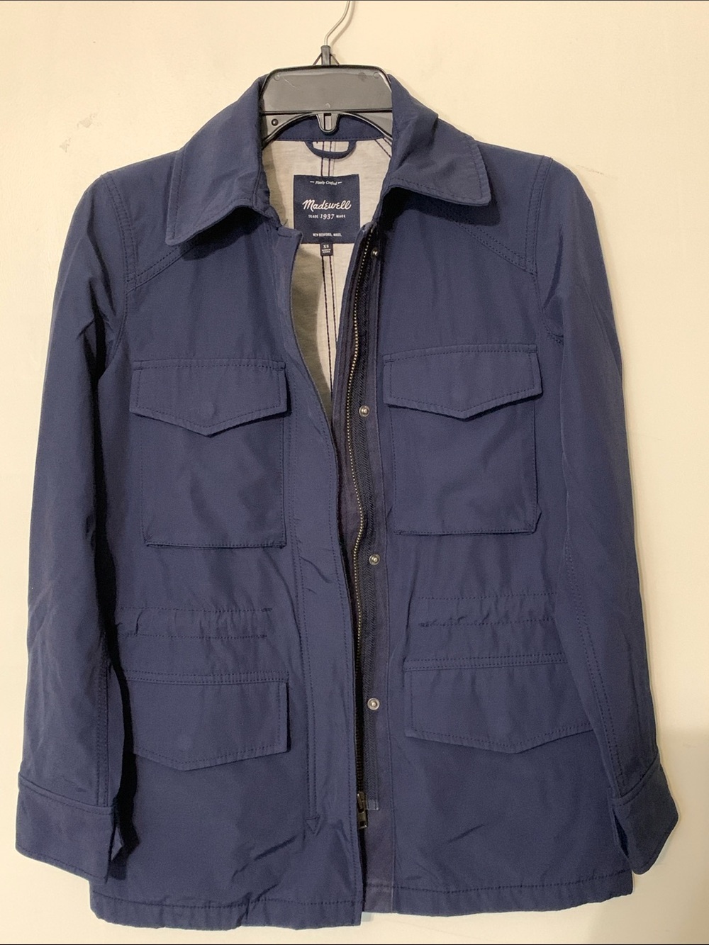 Madewell Navy Utility Field Jacket